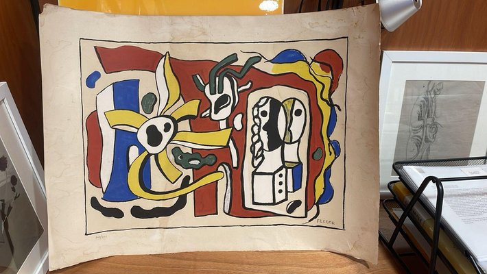 Fernand Léger, Untitled, 1940s, Lithograph-CHG-2037891