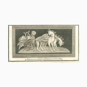 Fernando Strina, Fresco from Antiquities of Herculaneum, Etching, 18th Century-ZCI-1788684