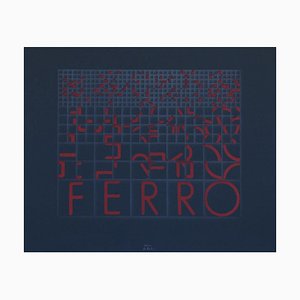 Ferro (Iron) - Original Screen Print by Bruno di Bello - 1980 ca. 1980 ca.-ZCI-760971