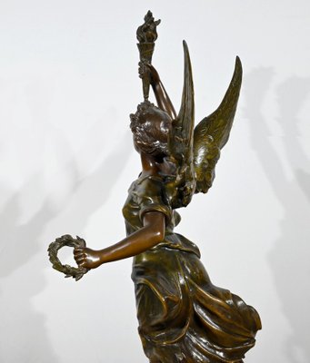 Ferville-Suan, La Patrie, Late 1800s, Regula Sculpture-RVK-1792514