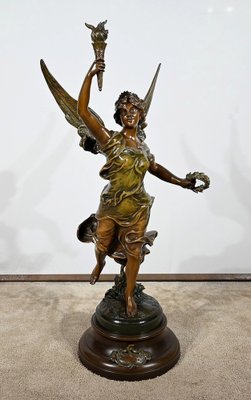 Ferville-Suan, La Patrie, Late 1800s, Regula Sculpture-RVK-1792514