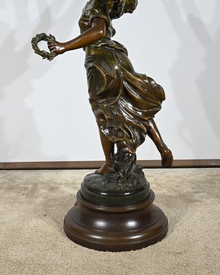 Ferville-Suan, La Patrie, Late 1800s, Regula Sculpture-RVK-1792514