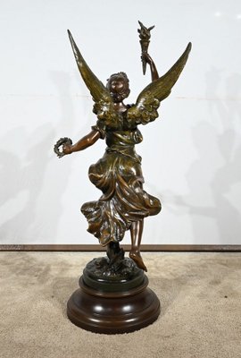 Ferville-Suan, La Patrie, Late 1800s, Regula Sculpture-RVK-1792514