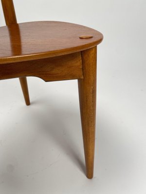 FH4602 Dining Set by Hans J. Wegner for Fritz Hansen, 1950s, Set of 7-KKZ-1814370