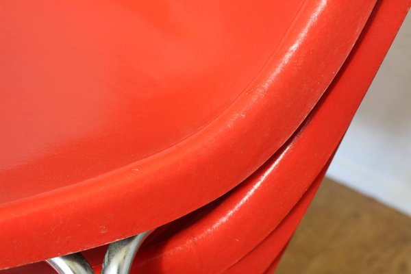 Fiberglass Chairs from Stella, 1970s, Set of 6-BQF-1320688