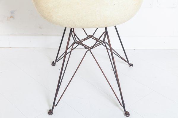 Fiberglass Effeil Chair from Herman Miller, 1950s-UTR-476356