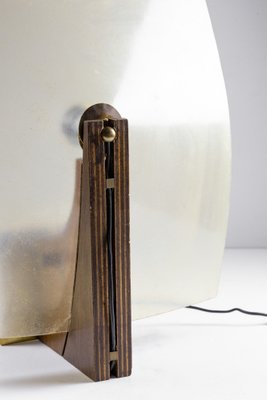 Fiberglass Lampshade Table Lamp, 1960s-LMR-1367165