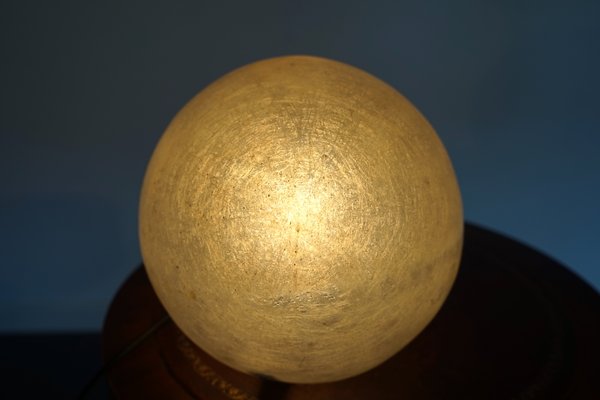 Fiberglass Moon Rock Table Lamp, 1960s-CIP-2026937