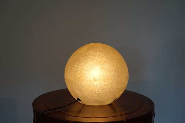 Fiberglass Moon Rock Table Lamp, 1960s-CIP-2026937