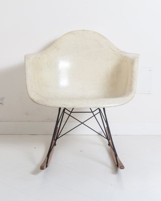 Fiberglass Rocking Chair from Herman Miller, 1950s-UTR-476353