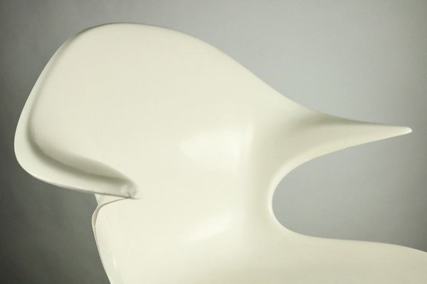 Fiberglass Shell Lounge Chair, 1970s-FUP-630623