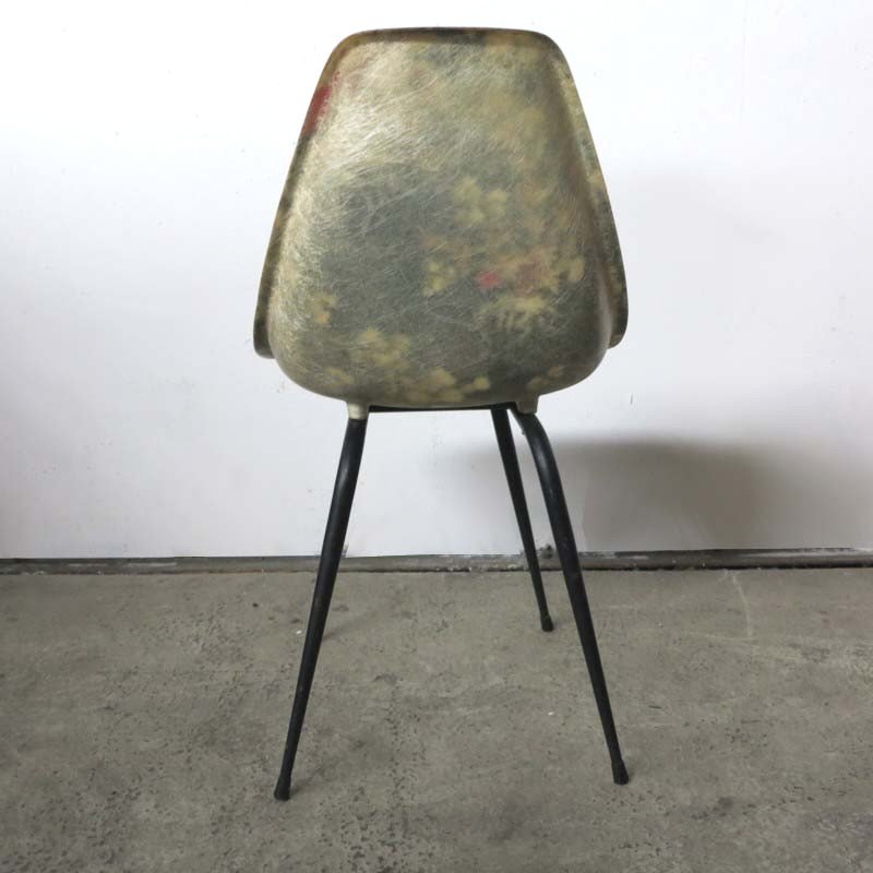 Fiberglass Side Chair by René-Jean Caillette, 1950s