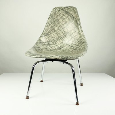 Fiberglass Swivel Side Shell Chair from Burke Inc, USA, 1960s-FUP-655238