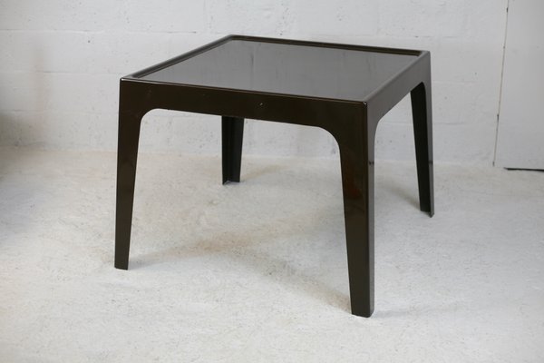 Fiberglass Table in Brown, France, 1970s-MAO-1050241