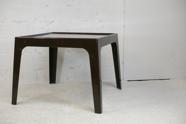 Fiberglass Table in Brown, France, 1970s-MAO-1050241