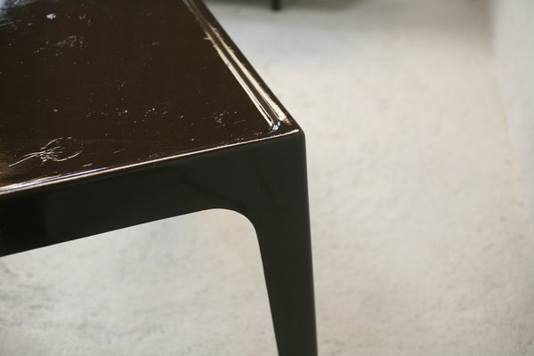 Fiberglass Table in Brown, France, 1970s-MAO-1050241