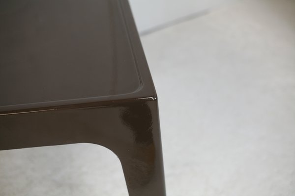 Fiberglass Table in Brown, France, 1970s-MAO-1050241