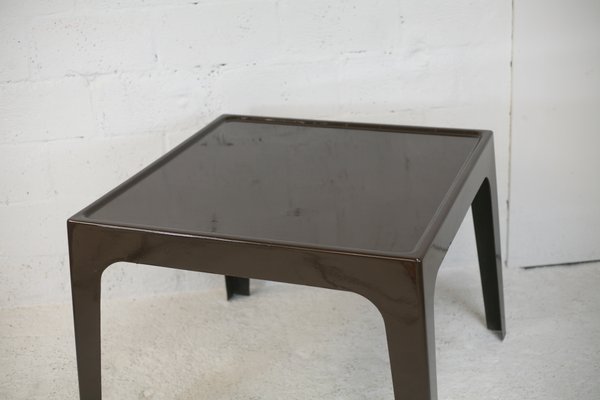 Fiberglass Table in Brown, France, 1970s-MAO-1050241