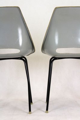 Fibreglass Chairs by Miroslav Navratil for Vertex, 1960s, Set of 4-WVS-799227