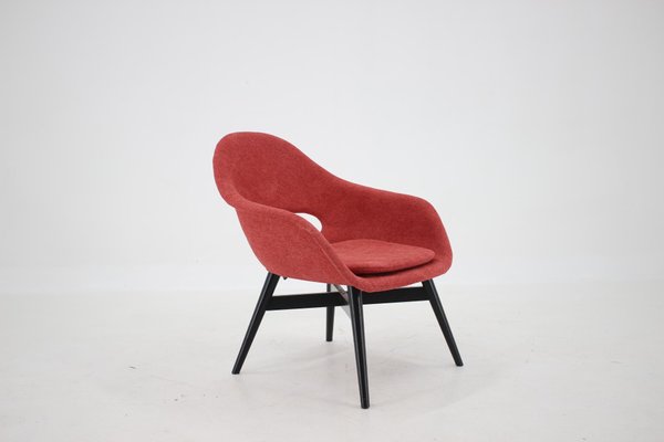 Fibreglass Shell Lounge Chair by Miroslav Navratil, 1960s-TZ-787919