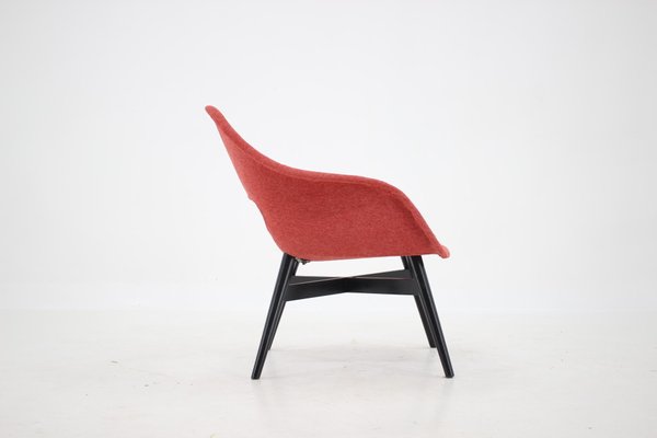 Fibreglass Shell Lounge Chair by Miroslav Navratil, 1960s-TZ-787919