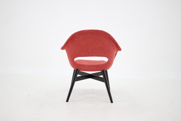 Fibreglass Shell Lounge Chair by Miroslav Navratil, 1960s-TZ-787919