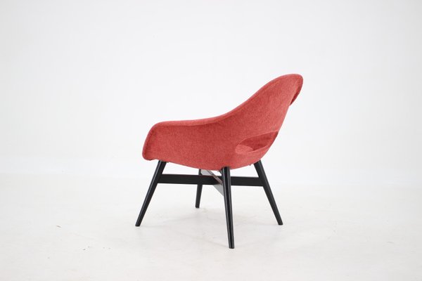 Fibreglass Shell Lounge Chair by Miroslav Navratil, 1960s-TZ-787919