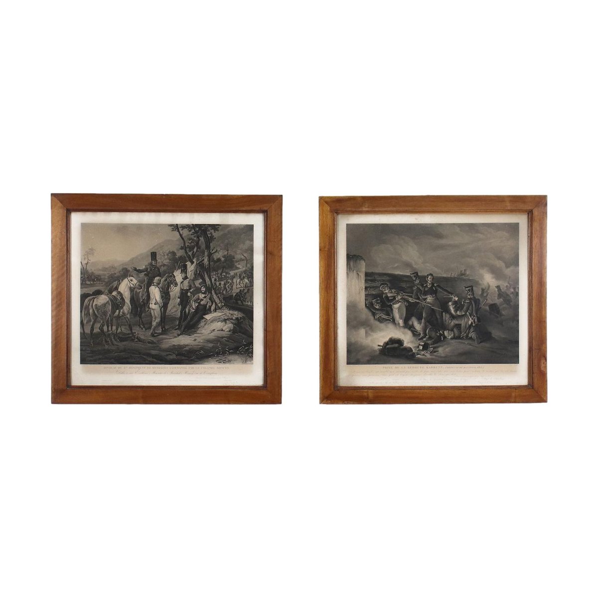 Figurative Prints, Framed, Set of 2