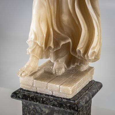 Figurative Sculptures, Late 19th Century, Alabaster, Set of 2-VEI-2021305