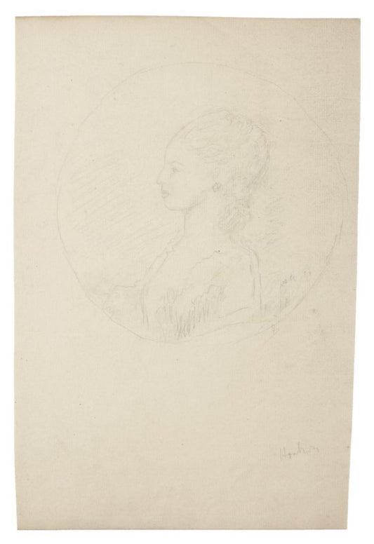 Figure, 19th Century, Pencil