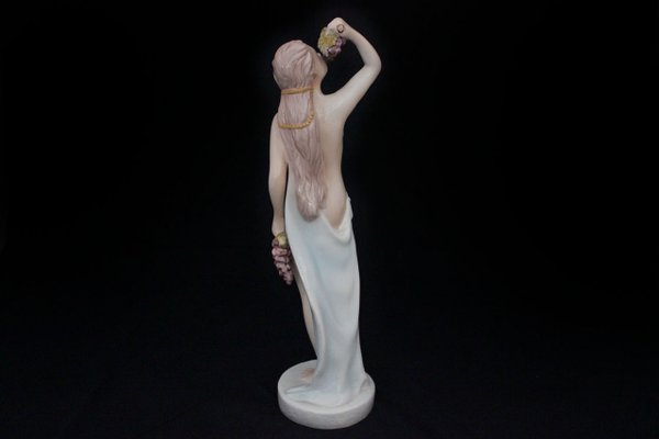 Figure of a Nude Girl with Cloth & Grapes from Ronzan, 1940s-IJR-776689