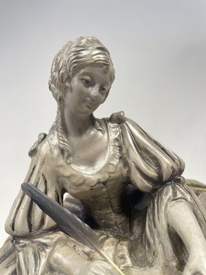 Figure of Lady, 19th Century, Terracotta-GKM-2027956