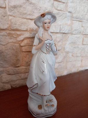 Figure of Lady from Capodimonte, 1950s-WMZ-1766113