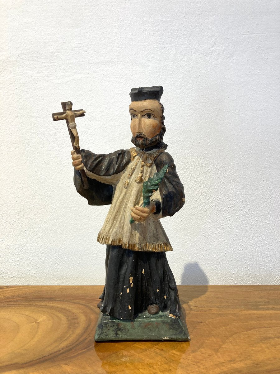 Figure of St. Johannes Nepomuk, Bohemia, 19th Century