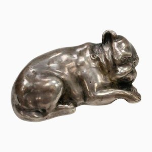 Figurine Dog in the Style of Faberge, Russia, 1920s-WMV-1188479