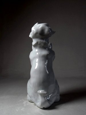 Figurine in Fine White Porcelain-GRD-2021906