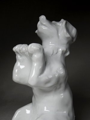 Figurine in Fine White Porcelain-GRD-2021906