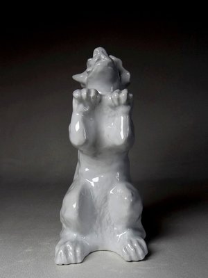 Figurine in Fine White Porcelain-GRD-2021906