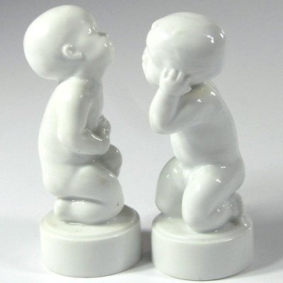 Figurines by Svend Lindhart for Bing & Grondahl, 1960s, Set of 2-GIW-857398