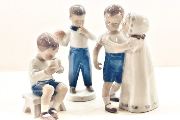 Figurines from Bing & Gröndahl, 1960s, Set of 3-HYQ-1226244