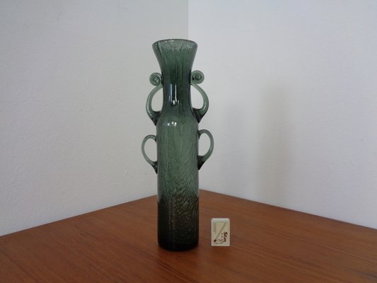 Filigree Italian Glass Vase, 1960s-RDW-1382967