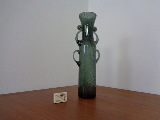 Filigree Italian Glass Vase, 1960s-RDW-1382967