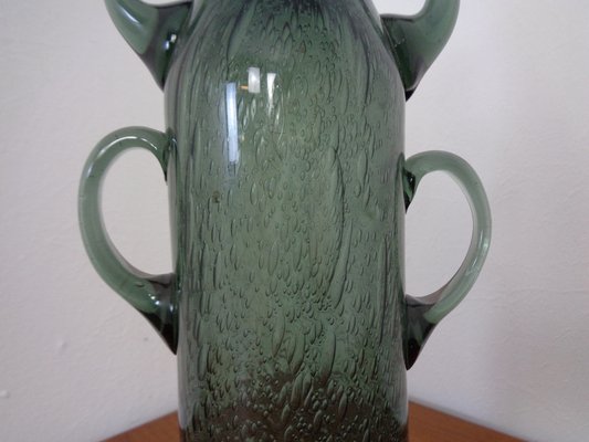 Filigree Italian Glass Vase, 1960s-RDW-1382967