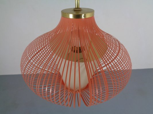 Filigree Spaghetti Ceiling Lamps, 1950s, Set of 2-RDW-842136