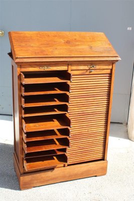 Filing Cabinet in Chestnut, 1910s-EH-1757024