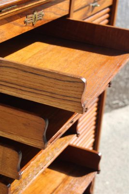 Filing Cabinet in Chestnut, 1910s-EH-1757024