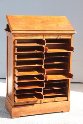 Filing Cabinet in Chestnut, 1910s-EH-1757024