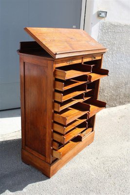 Filing Cabinet in Chestnut, 1910s-EH-1757024