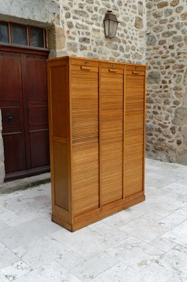 Filing Cabinet / Triple Notary Cabinet, France, 1900s-XNH-1804638