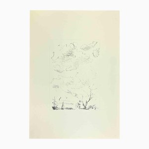 Filippo De Pisis, Cloud, 1960s, Lithograph-ZCI-2020842